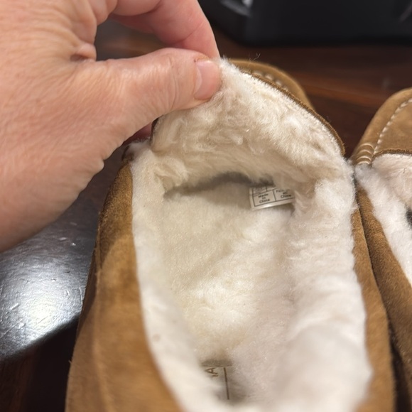 Lezly Koolaburra by UGG Cozy Flats Slip On Slippers Suede Upper Faux Fur Lining - Picture 3 of 8